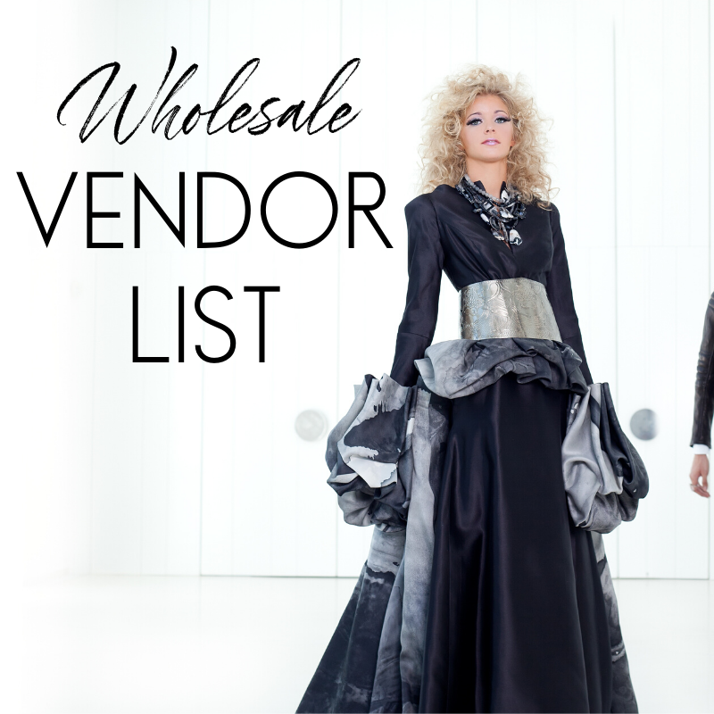 Boutique clothing hot sale wholesale vendors